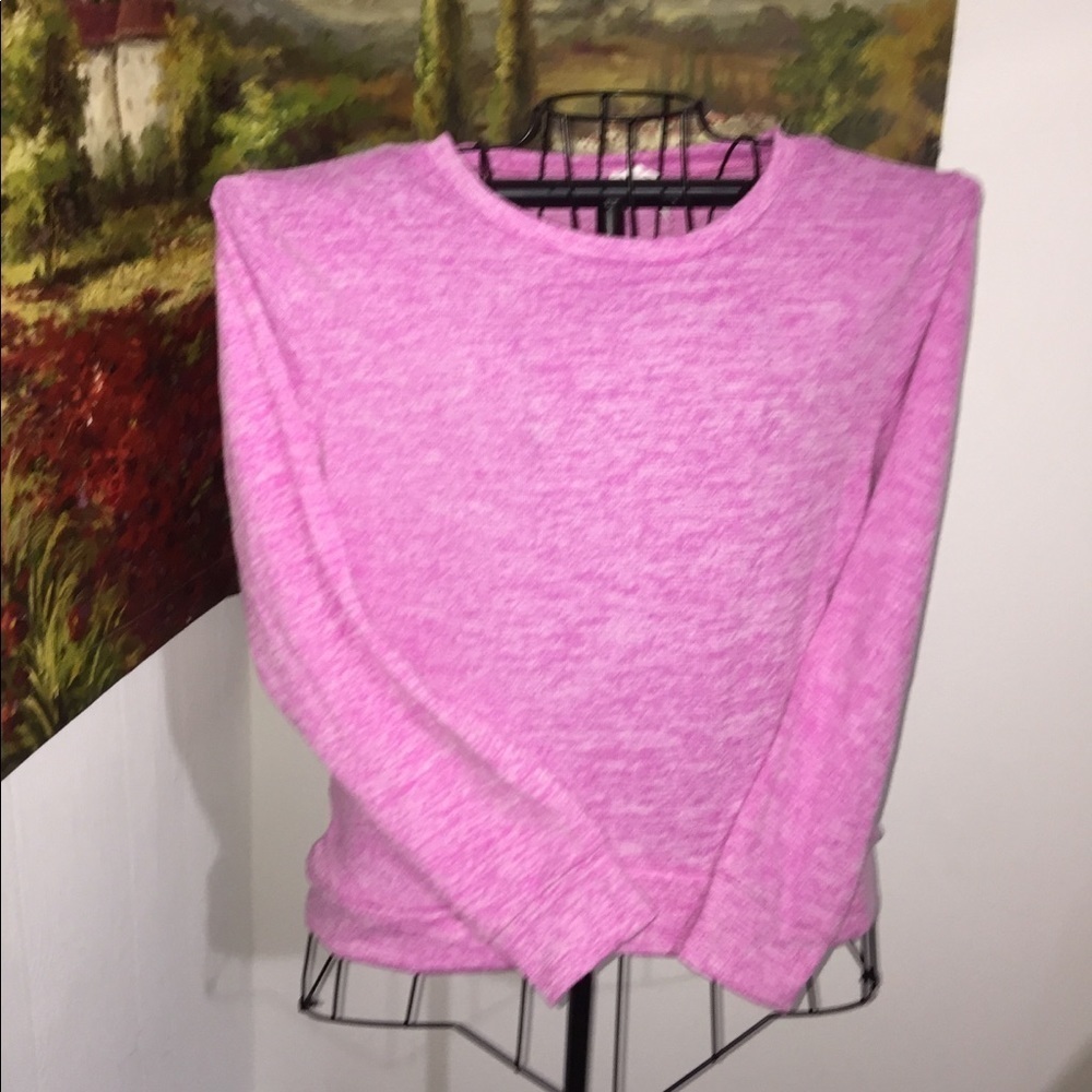 NWT 5Style size XL Heather pink stretch comfy layer fall‎ winter soft